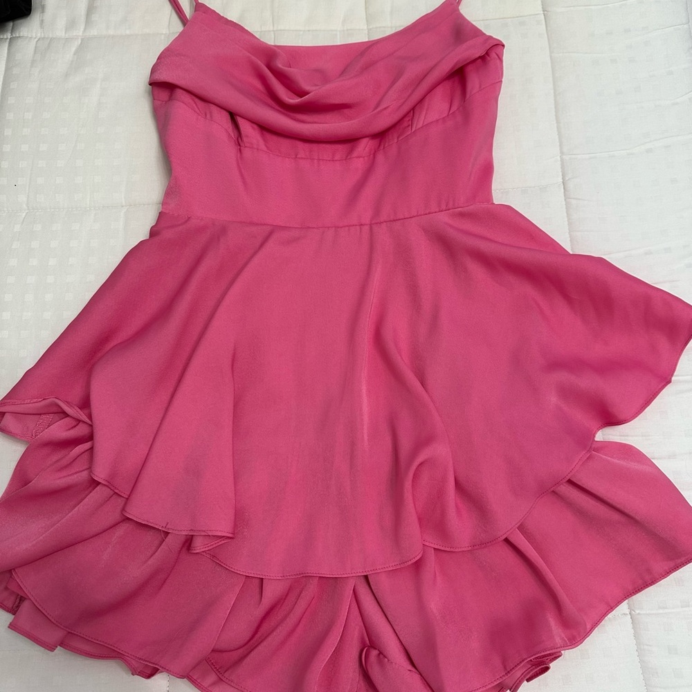 Chic Pink Romper